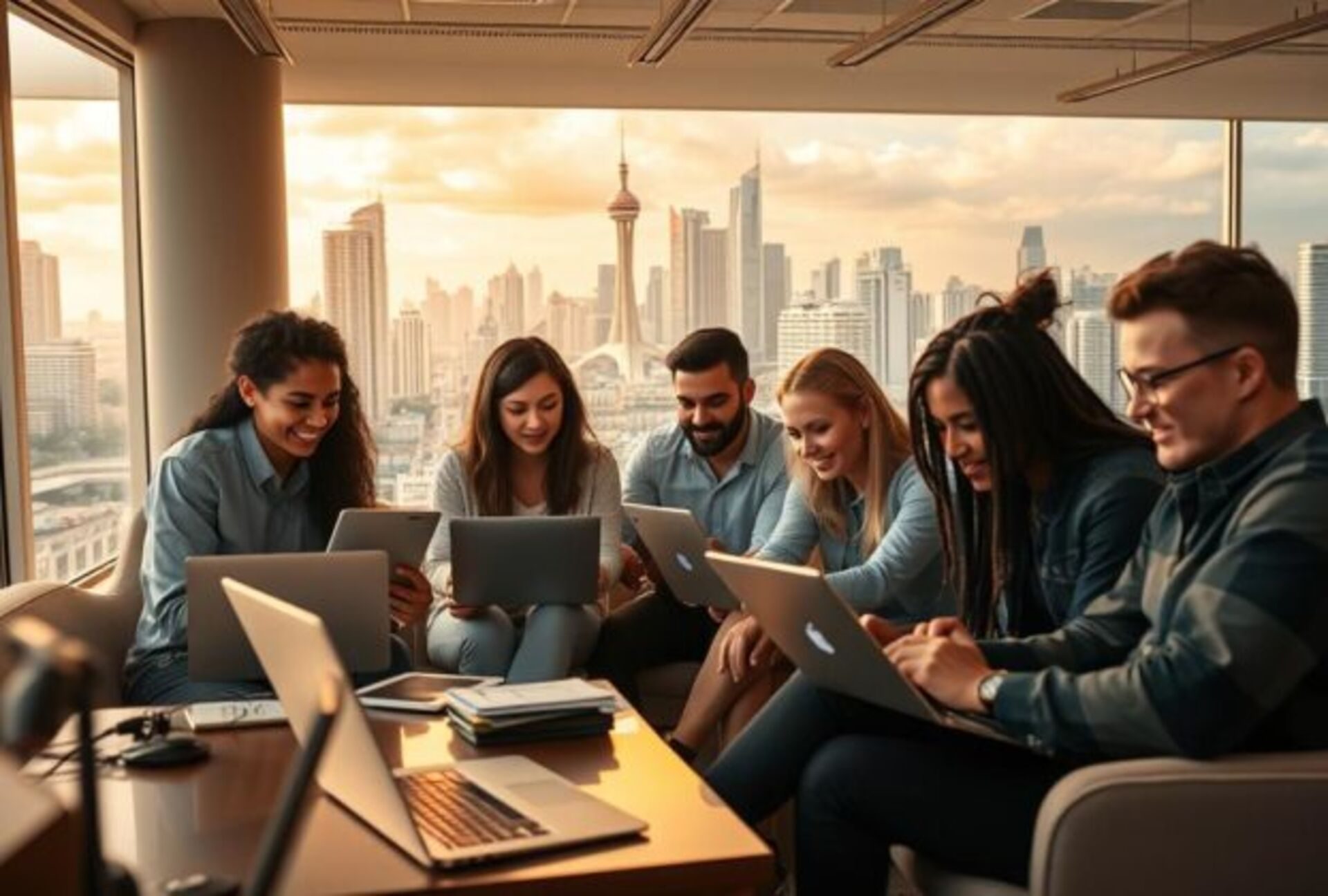 Trabalho remoto em alta