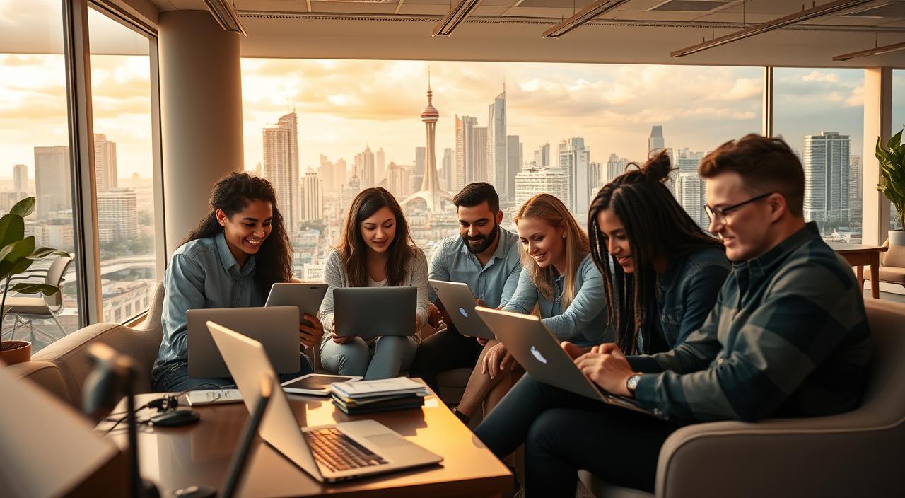 Trabalho remoto em alta