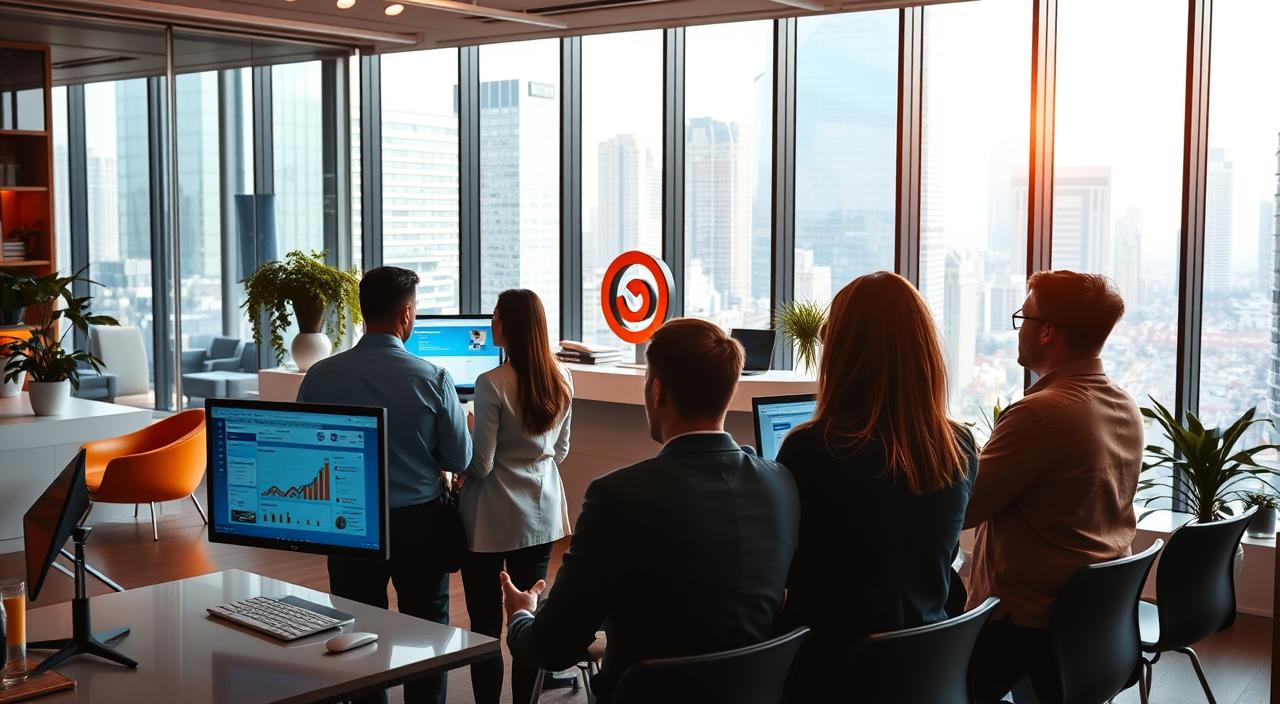 aumentar a visibilidade da empresa