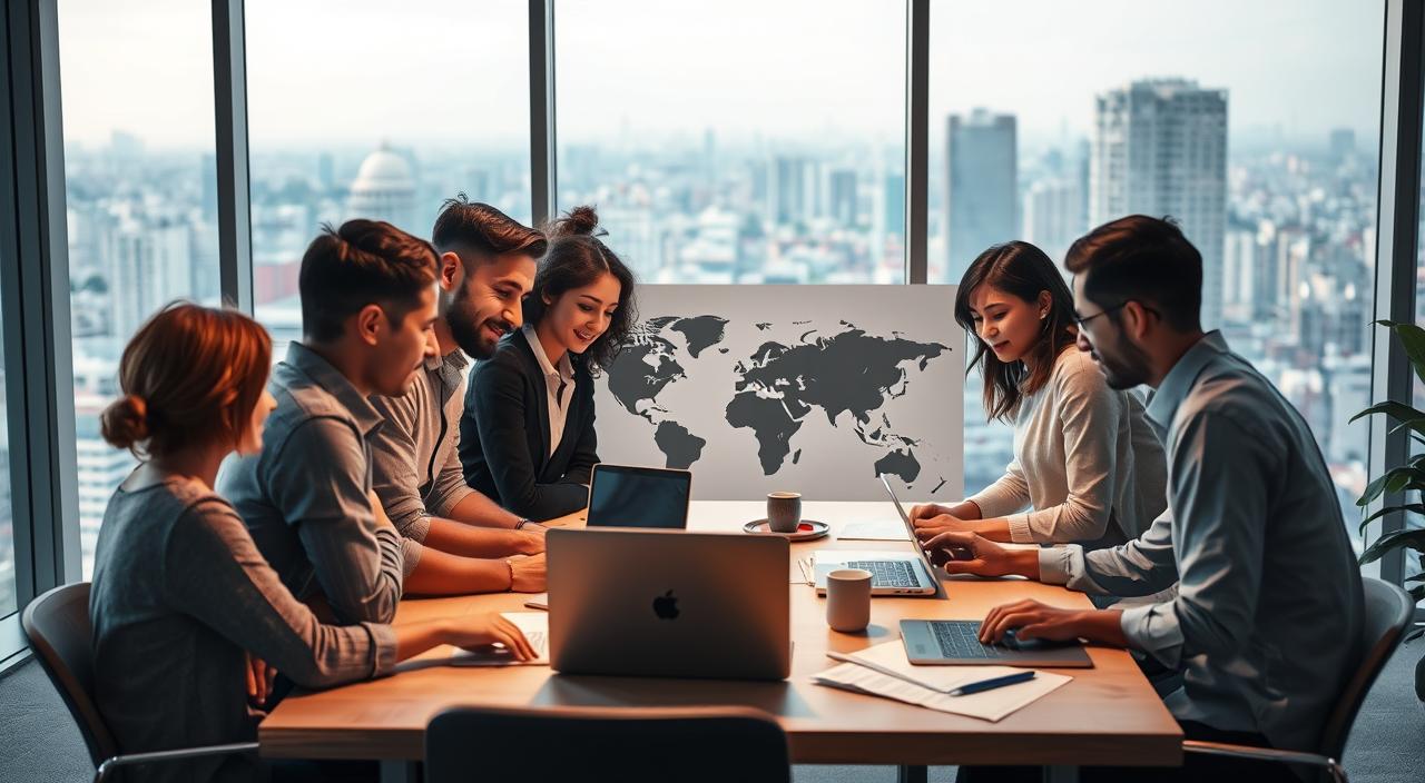 Trabalho remoto com empresas internacionais